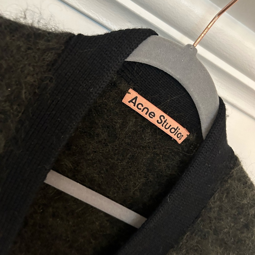 Acne Studios green cardigan size L